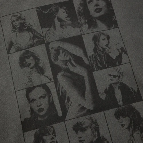 TAYLOR SWIFT | THE ERAS TOUR CHARCOAL HOODIE - Image 3
