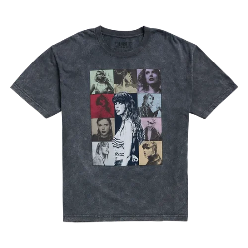 TAYLOR SWIFT | THE ERAS INTERNATIONAL TOUR MINERAL WASH GRAY T-SHIRT
