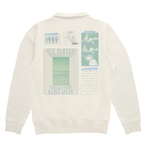 WE FOUND WONDERLAND QUARTER ZIP PULLOVER
